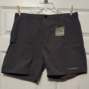 Fieldstone Men's Charcoal Angler Shorts size XL